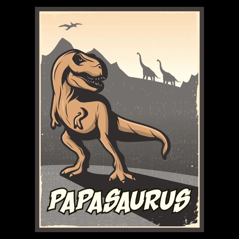 Papasaurus T-Rex Conception