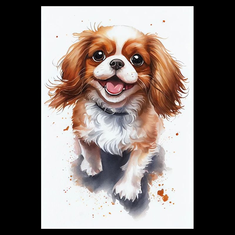 Charles Spaniel Chien Mignon