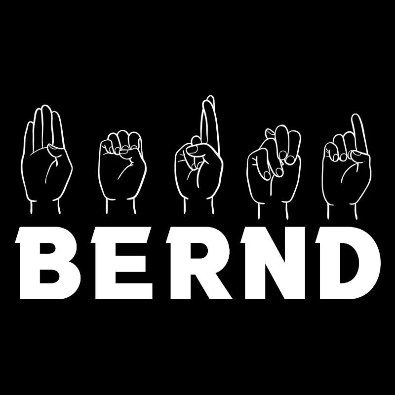 Sign language Bernd