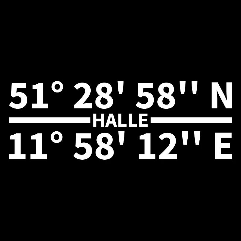 Halle (Saale) coordinates