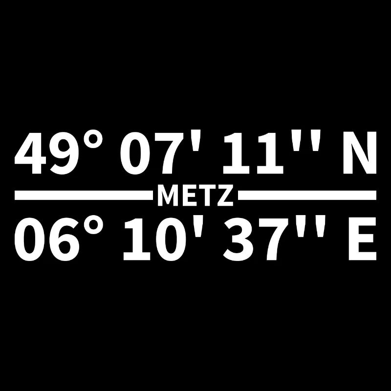 Coordonnées de Metz