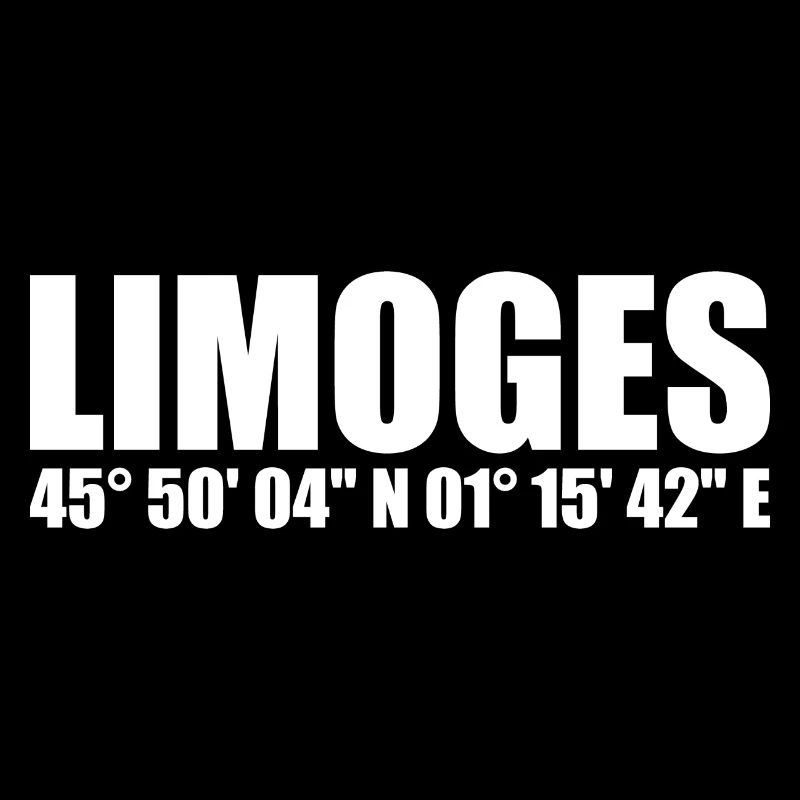 Coordonnées de Limoges