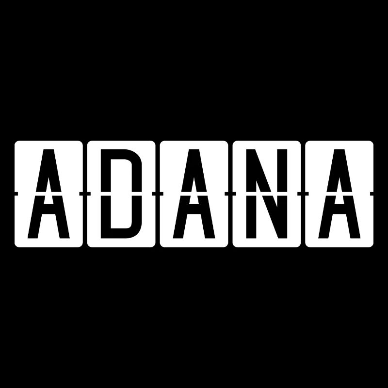 Panneau de l’aéroport d’Adana