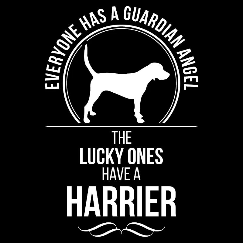 HARRIER Guardian Angel Hunde Spruch Wilsigns