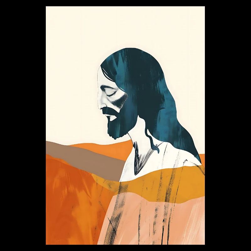 Art chrétien moderne, Jésus Impression d’art