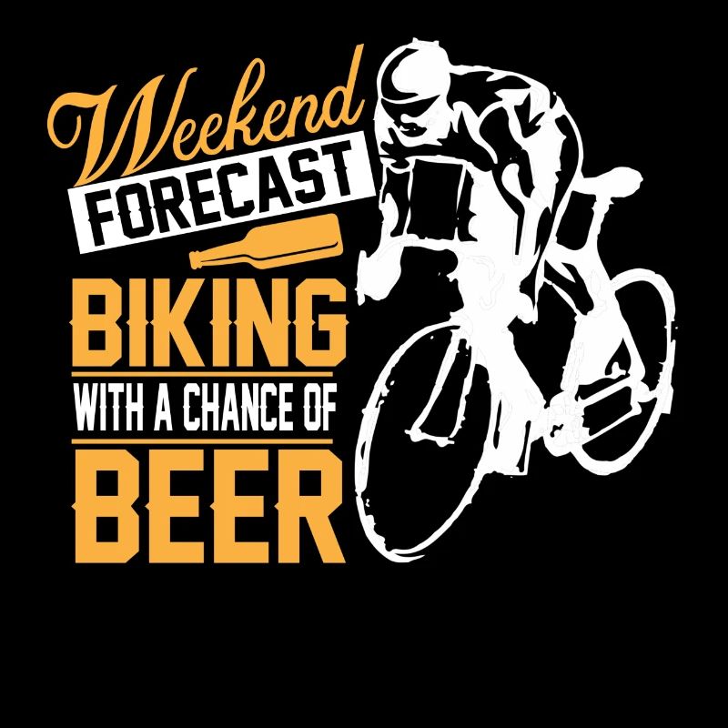 Wochenendprognose Radfahren mit einer Chance auf Bier