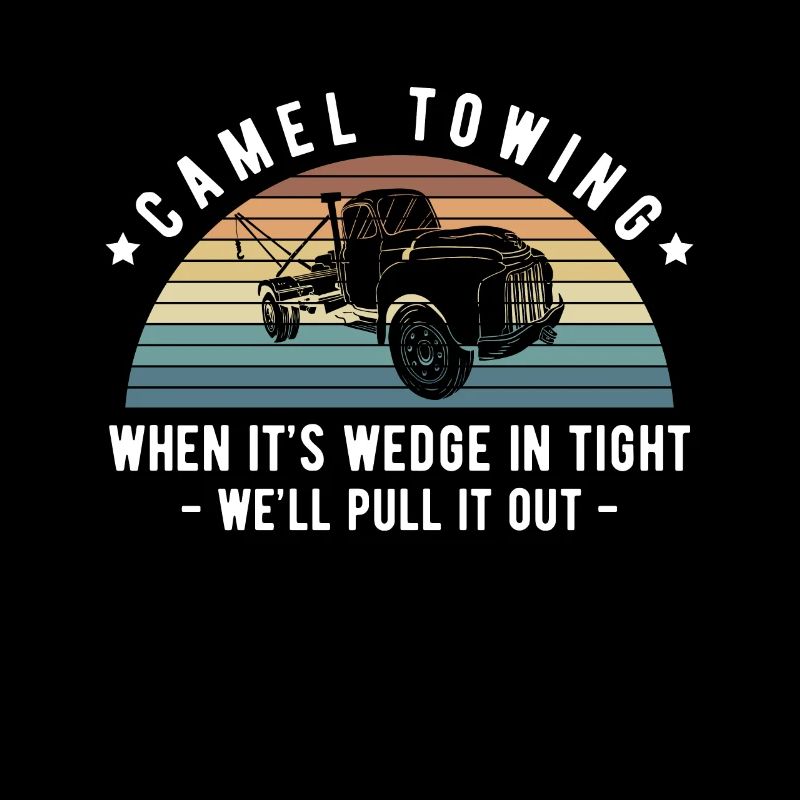 Camel Towing Shirt Geschenk Abschlepper