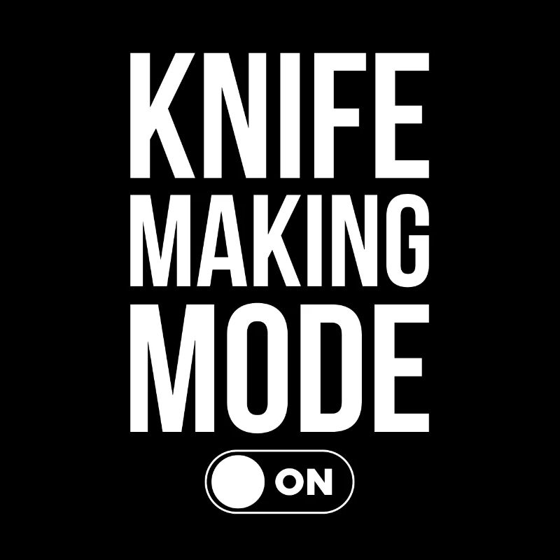 Knife Making Mode On Shirt