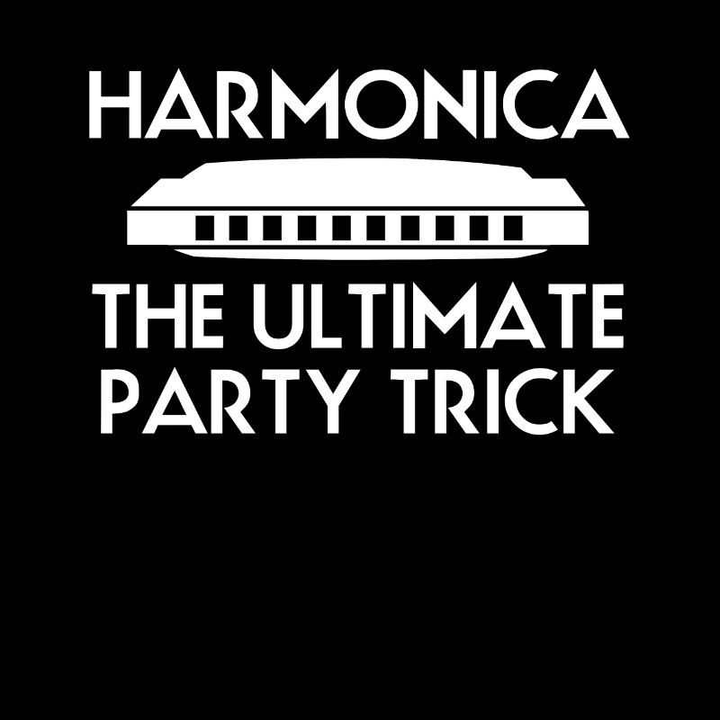 Harmonica Harmonica Slogan Shirt