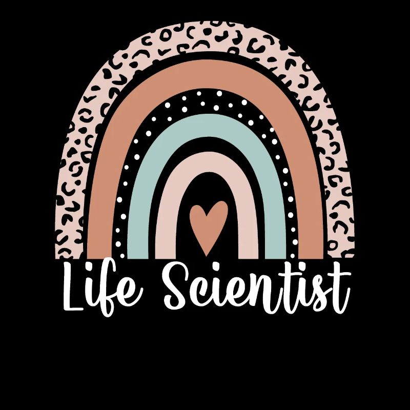 Life Scientist Regenbogen Leopard Lustiges Leben