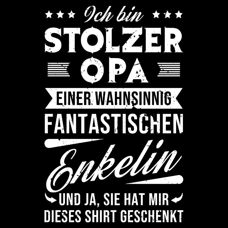 Stolzer Opa einer fantastischen Enkelin