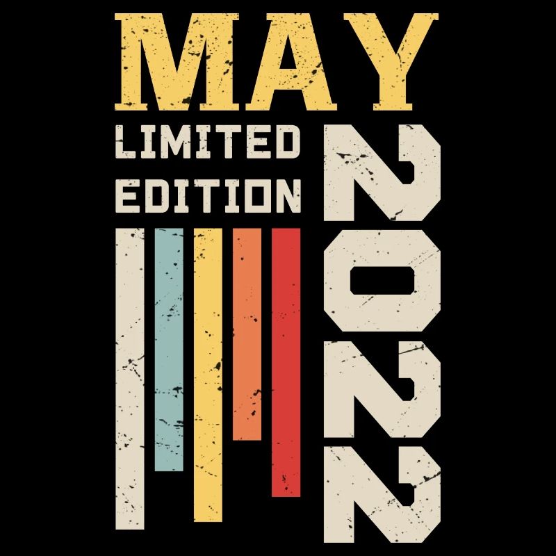 May 2022 - Birthday gift born in May 2022 May