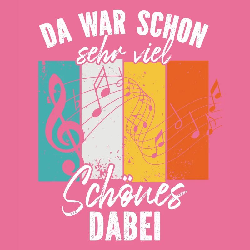 Chorleiter Dirigent Musiklehrer Musiker Retro Note