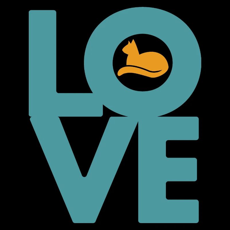 Cadeau de chat d'amour pour le propriétaire de l'animal