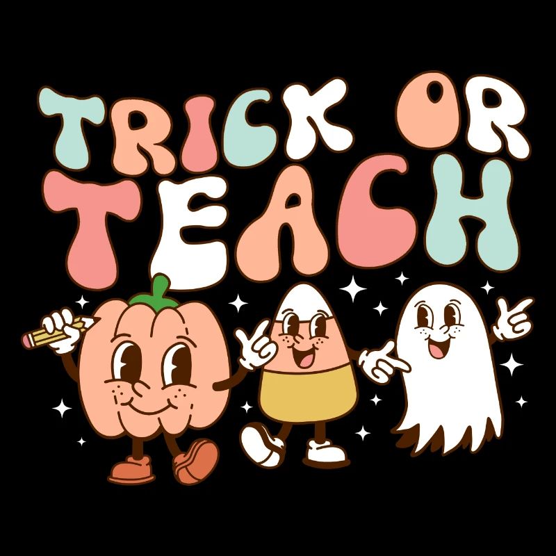 Halloween Lehrer Trick Or Teach