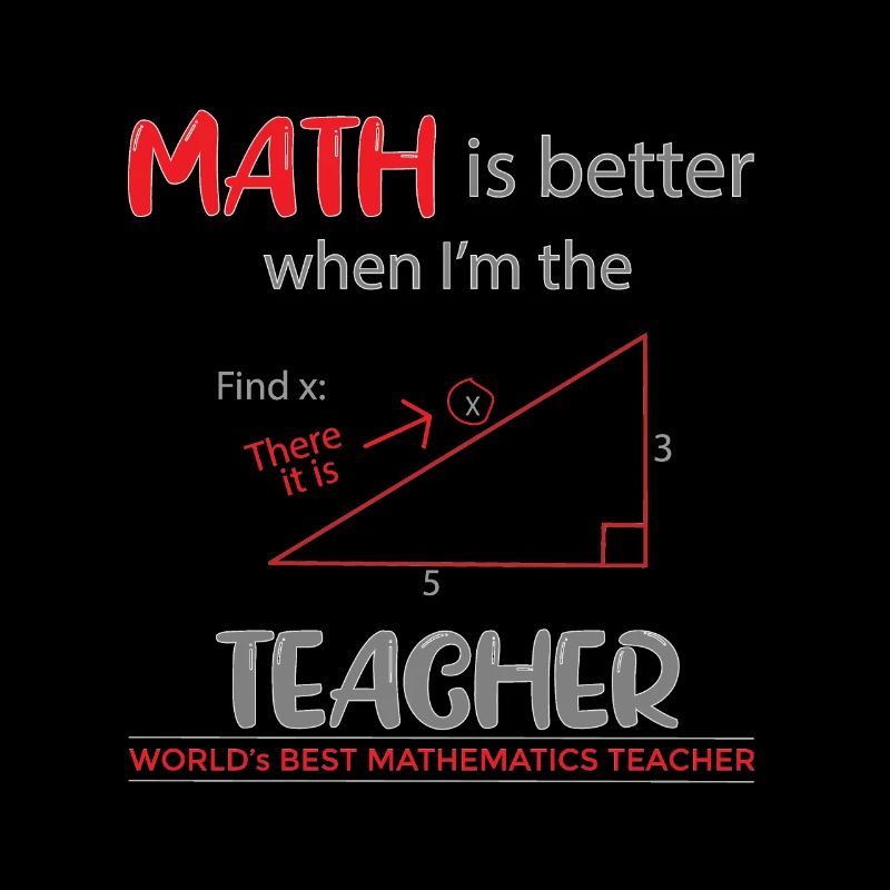 Math Teacher Math Teacher Find X School
