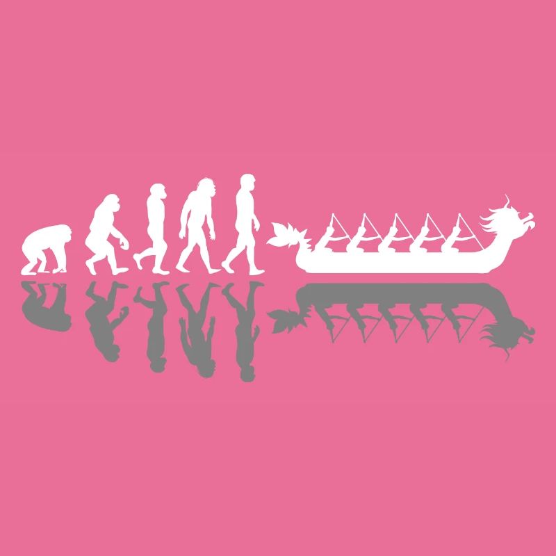 Drachenboot Evolution mit Schatten