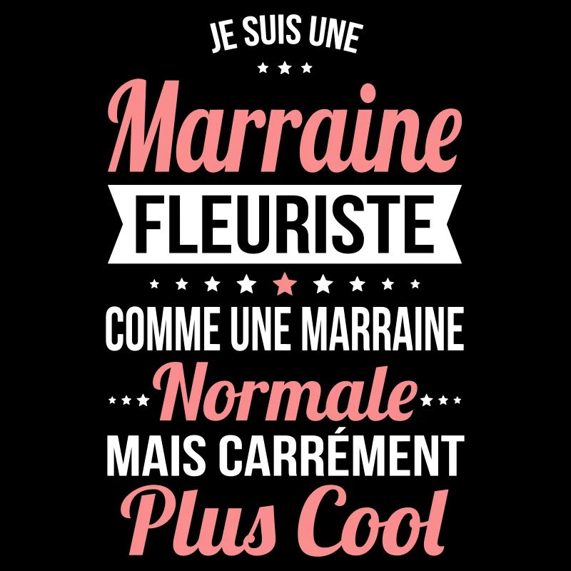 Marraine fleuriste plus cool