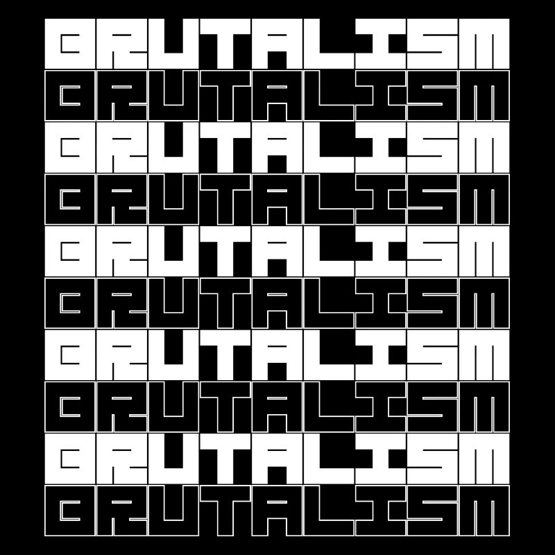Brutalism Glitch Grid