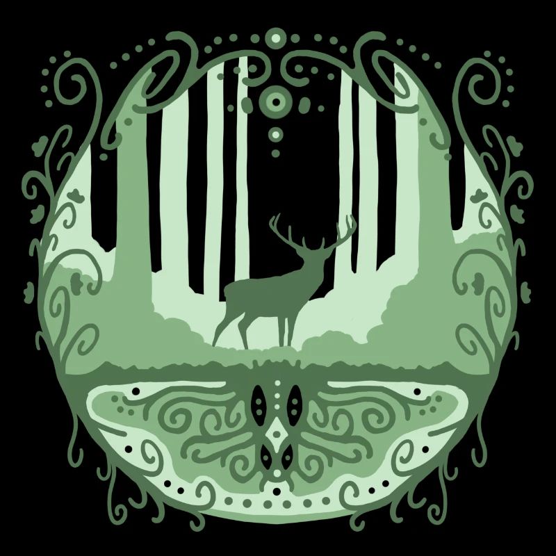 Deer in the forest 2