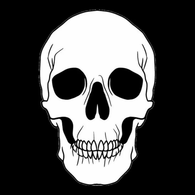 Skeleton face: Halloween