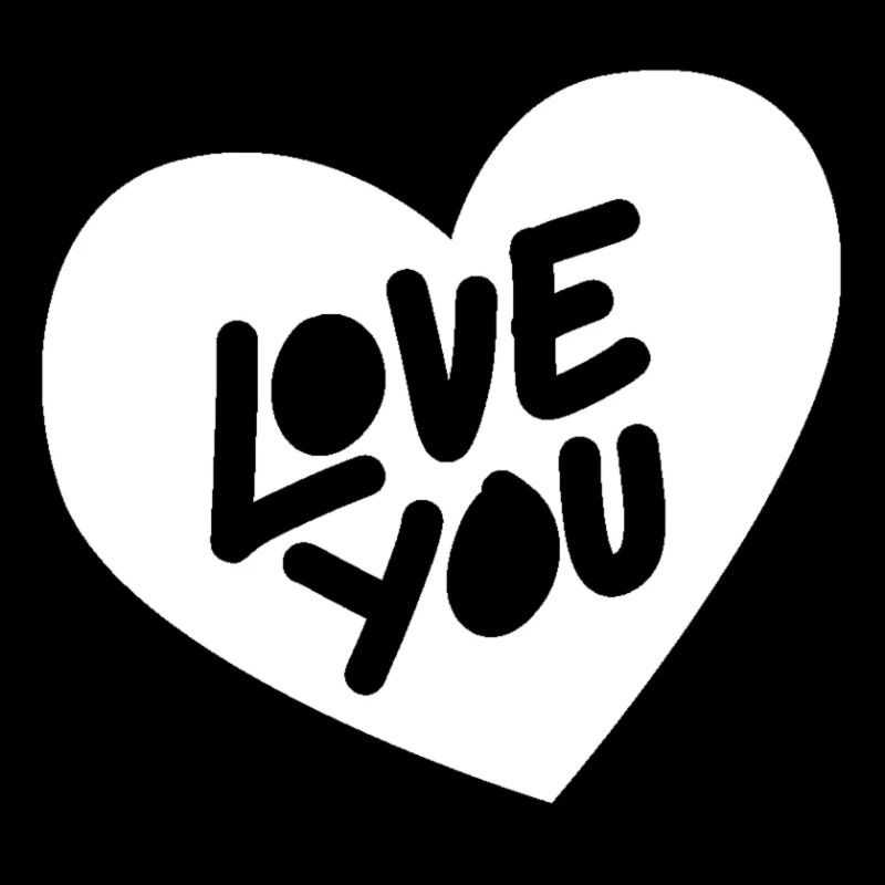 Herz mit Lieb dich Geschenk Geschenkidee