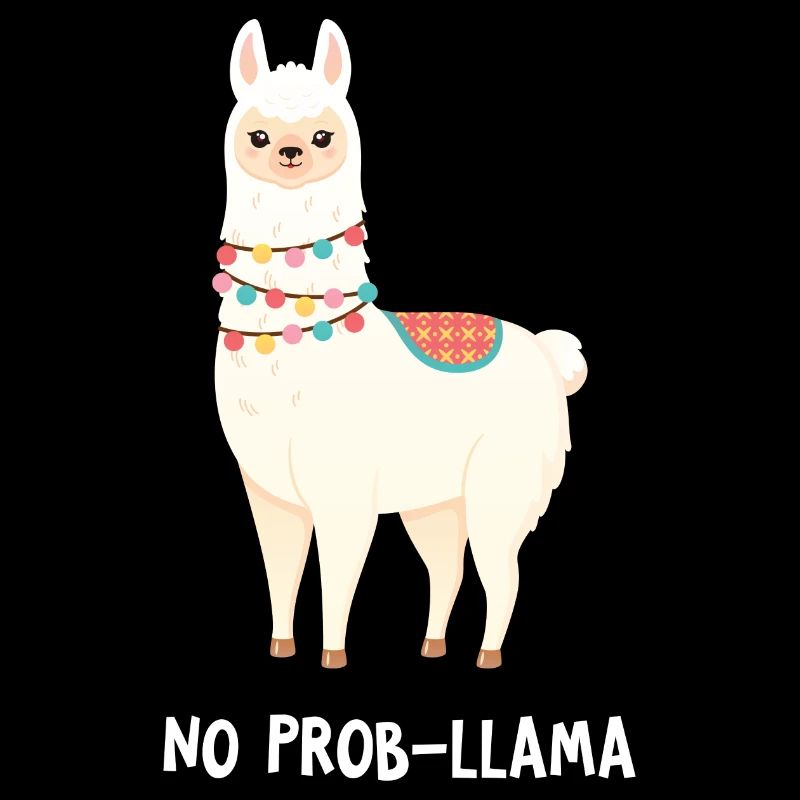 No Prob-Llama- Funny Llama