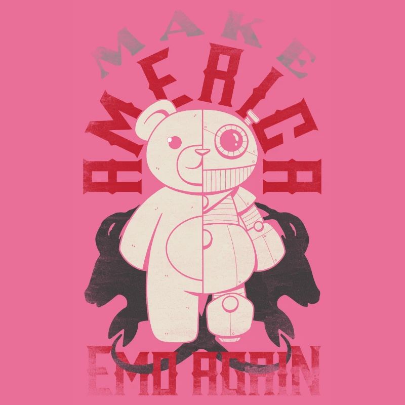 Emoticon Make America Emo Again Emocore Esthétique