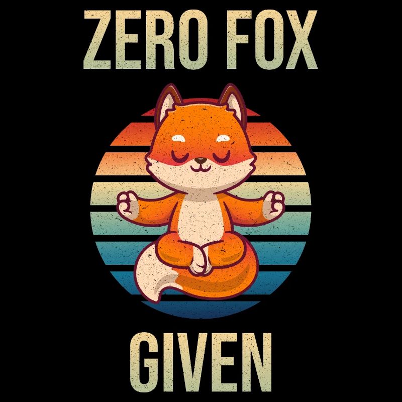 Zero Fox Given – Retro Fox Shirt