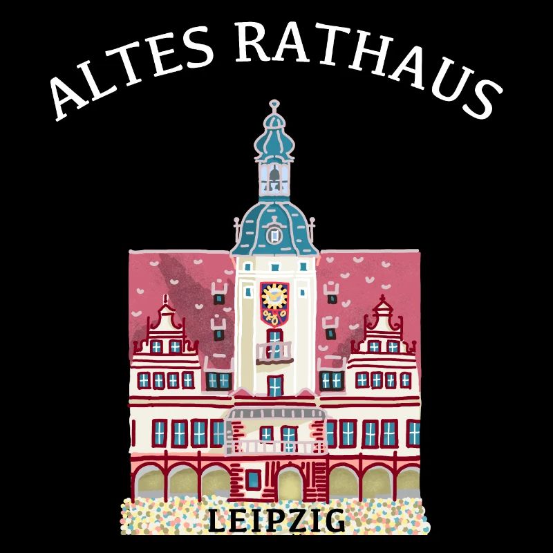 Leipzig, iconic historic town hall, Saxony