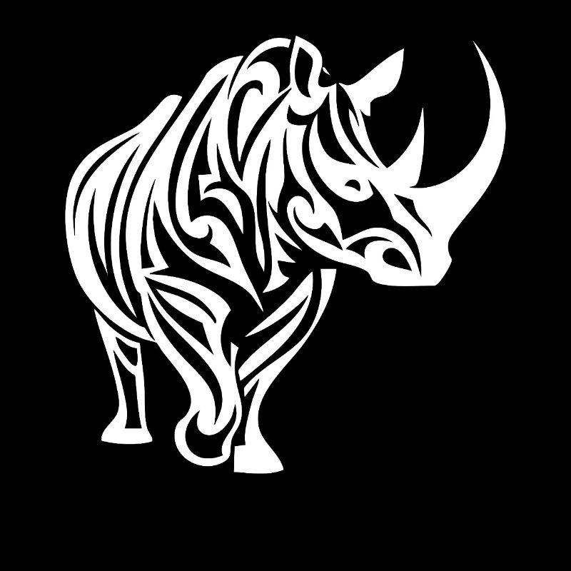 Zebra Line Art Tribal