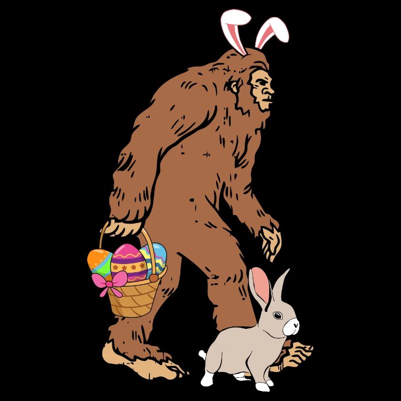 Easter Bigfoot Easter Eggs Easter Sunday