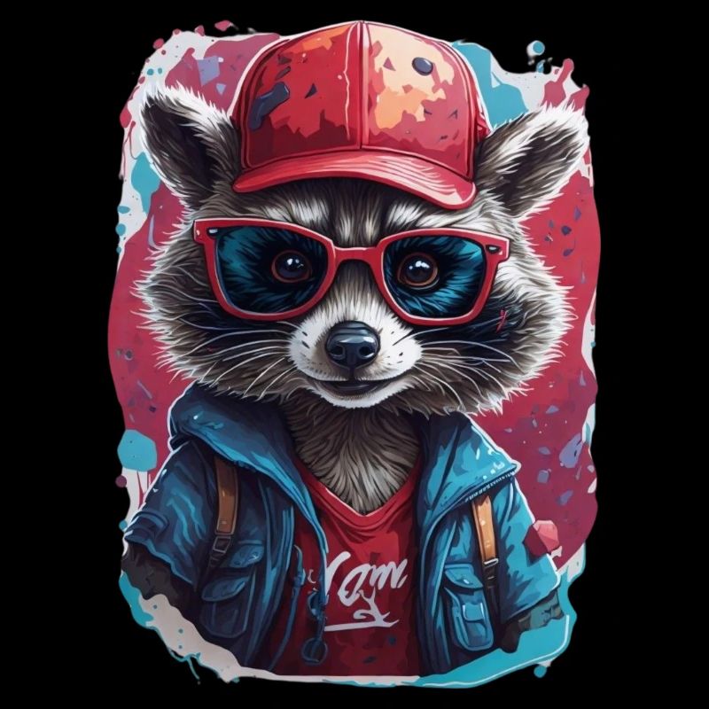 Raccoon Vector