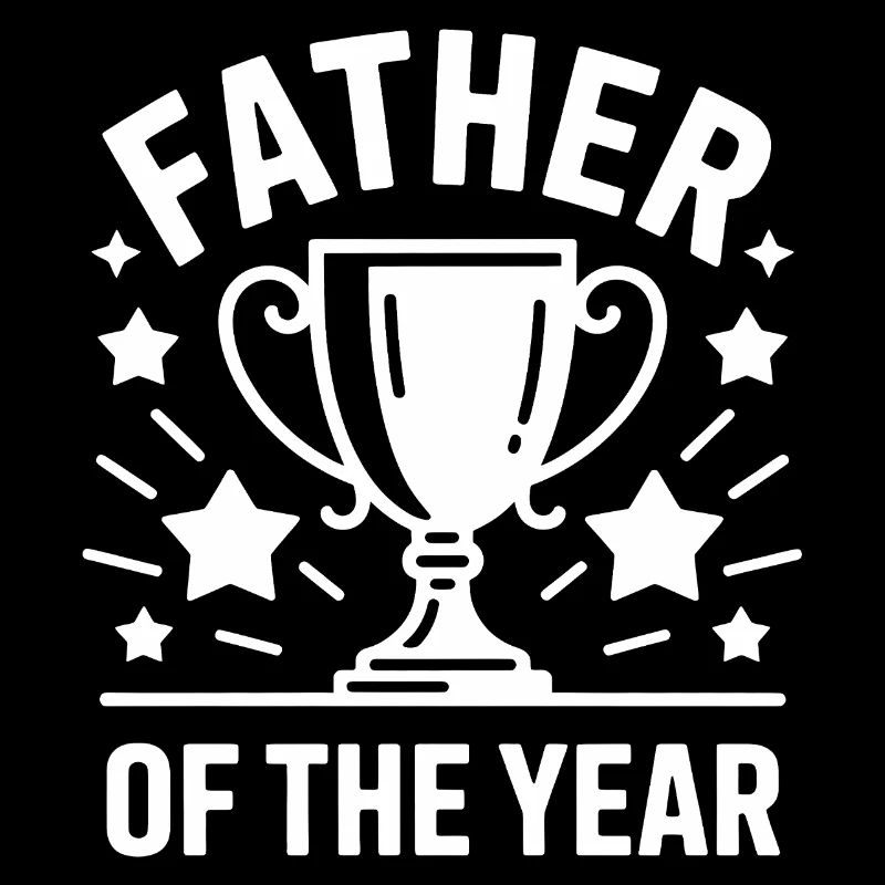 Père de l’année - T-shirt papa drôle