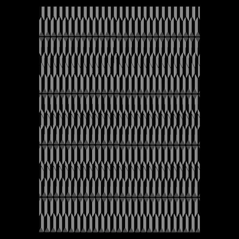 Pattern pattern in black / gray