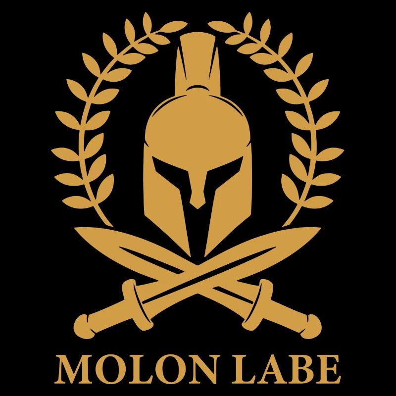 Molon Labe Sparta Geschenk Spartaner Helm Krieger