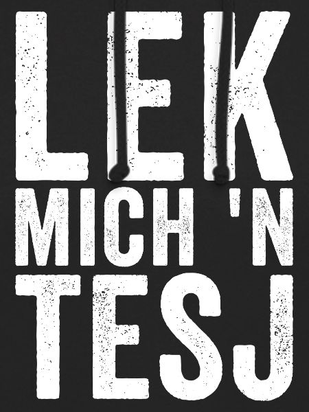 Lek mich 'n tesj. limburgse uitspraak.