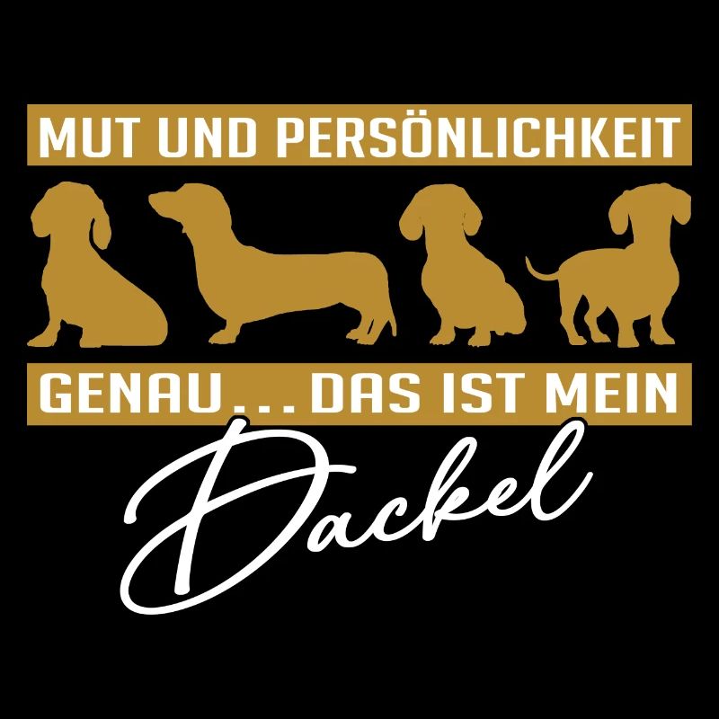 Mein Dackel hat Mut und Persoenlichkeit
