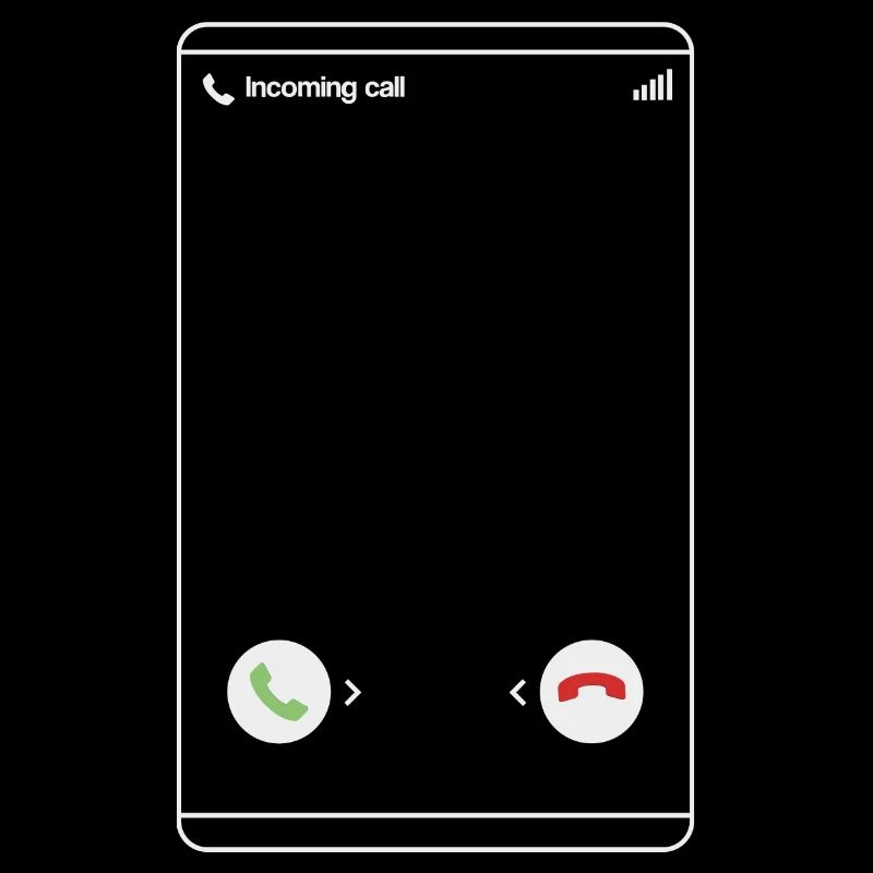 Eingehender Anruf - Incoming Call