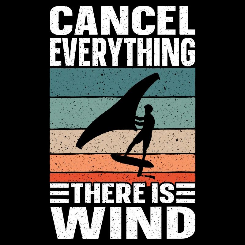Wing Foiling Surf Surfing Surfer Grunge