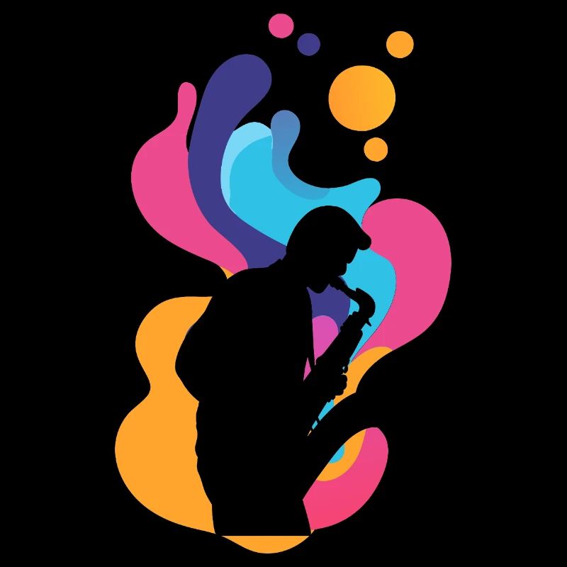 Saxophonist Blasmusik