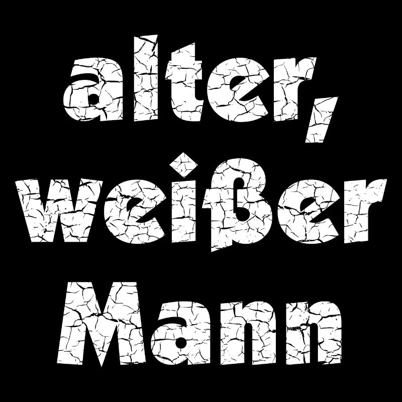 alter weiße Mann