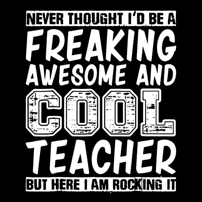 T-shirt de professeur cool