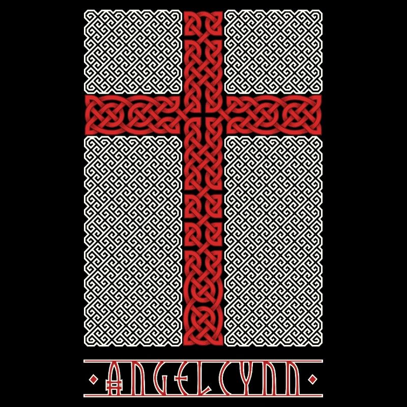 Drapeau de l’Angleterre de style viking
