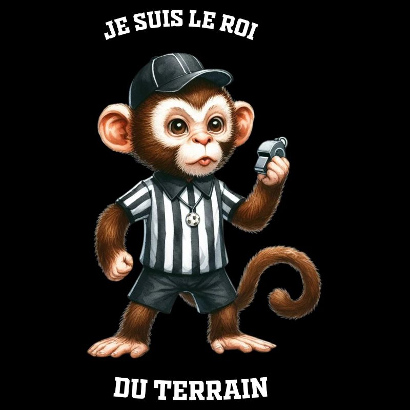 Singe Arbitre - je suis le roi du terrain