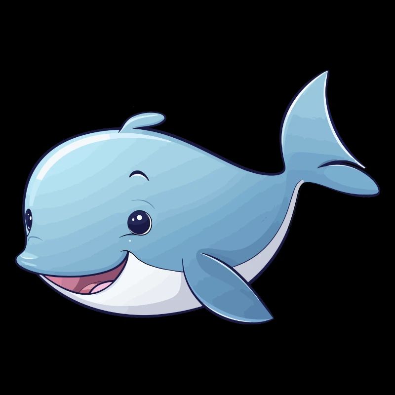Baby sperm whale
