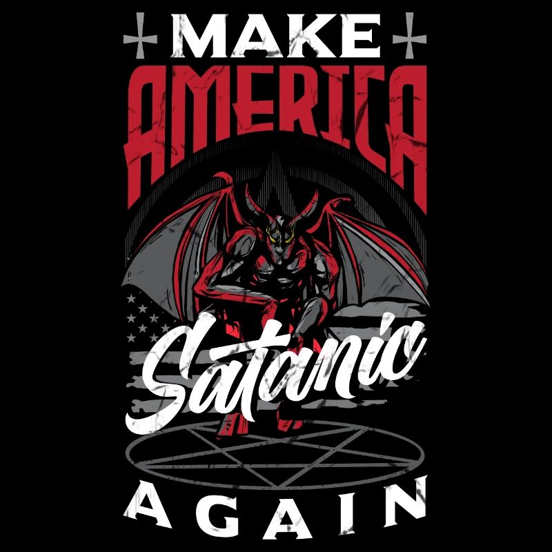 Satan Make America Satanic Again Occult