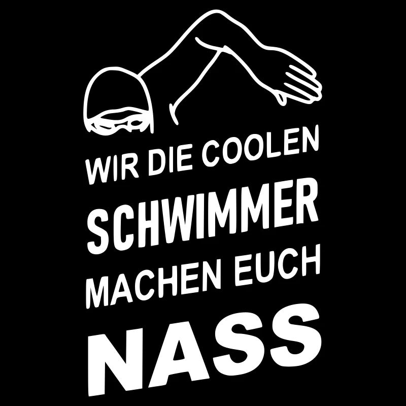 Die coolen Schwimmer machen euch nass