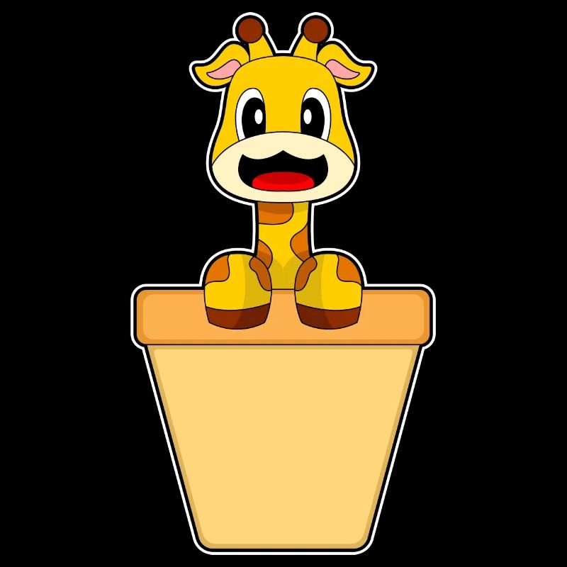 Giraffe Cream Cone