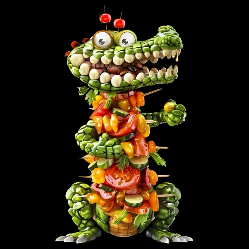 Krokodil Kebab
